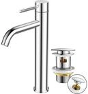 LuxusKollektion Waschtischarmatur Wasserhahn Einhebelmischer Ablaufgarnitur