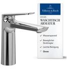 Villeroy & Boch Waschtischarmatur Oasis Wasserhahn ohne Zugstange mit