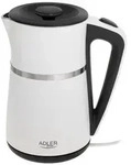 ADLER EUROPE Wasserkocher AD 1355w mit Edelstahl Doppelwand-Geh&auml;use,...