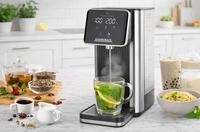 GASTROBACK Hei&szlig;wasserspender "42330 QUICK TEA", schwarz, silber, B:15,2cm...