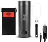 HEYNER Reise-Wasserkocher Wasserkocher 24 V, 450 ml, Edelstahl,...