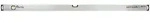 fortis Wasserwaage, LM 2 cm x 120 cm x 5 cm