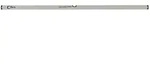 fortis Wasserwaage, LM 2 cm x 180 cm x 5 cm