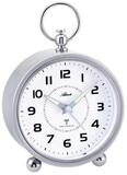 Atlanta Funkwecker 1836/19 Funk-Quarzwecker Silberfarben