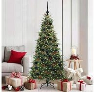 vidaXL K&uuml;nstlicher Weihnachtsbaum vidaXL K&uuml;nstlicher klappbarer Weihnachtsbaum