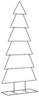 vidaXL K&uuml;nstlicher Weihnachtsbaum 180 cm Metall-Weihnachtsbaum f&uuml;r...