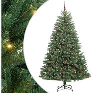 vidaXL K&uuml;nstlicher Weihnachtsbaum K&uuml;nstlicher klappbarer Weihnachtsbaum Gr&uuml;n...
