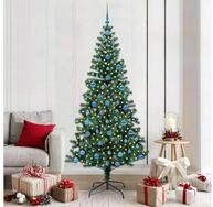 vidaXL K&uuml;nstlicher Weihnachtsbaum vidaXL K&uuml;nstlicher vorbeleuchteter...