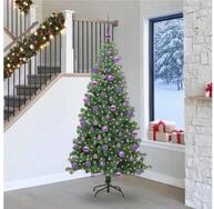 vidaXL K&uuml;nstlicher Weihnachtsbaum Weihnachtsbaum Gr&uuml;n 240 cm PVC