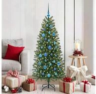 vidaXL K&uuml;nstlicher Weihnachtsbaum vidaXL K&uuml;nstlicher Weihnachtsbaum Gr&uuml;n 150...
