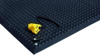 MILTEX Fu&szlig;matte Arbeitsplatzmatte Yoga Ergo Stat 65x95cm schwarz