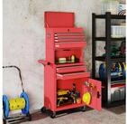 HOMCOM Werkstattwagen, mit 4 Rollen, 2 Schl&uuml;ssel, max. Traglast:100 kg, 0-tlg.