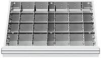 Stier Kleinteilemagazin STIER Schubladeneinteilung Metalleinteilung BLH 150/175...