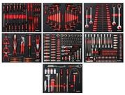 Mephisto-Tools Werkzeugset, (Set), metrisch, inkl. Soft Inlay in Carbon-Optik