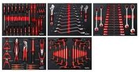 Mephisto-Tools Werkzeugset, (Set), metrisch, inkl. Soft Inlay in Carbon-Optik