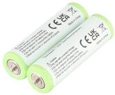 AccuCell 2 St&uuml;ck Akku passend f&uuml;r Panasonic ER1410, ER1411, ER154,...