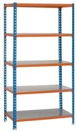 PROREGAL&reg; Schwerlastregal BIG METAL SHARK 200x120x40cm Fachlast 200kg...