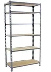 PROREGAL&reg; Schwerlastregal GIANT MULI 250x100x40cm 6 Fachb&ouml;den Fachlast 150kg...