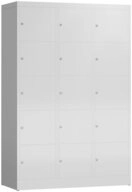 Steelboxx F&auml;cherschrank Schlie&szlig;fachschrank 15 F&auml;cher Spindschrank (1-St)...
