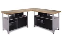 ONDIS24 Werkstatt-Set Eckl&ouml;sung Simple One Werkbank, h&ouml;henverstellbar,