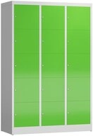 Steelboxx F&auml;cherschrank Schlie&szlig;fachschrank 15 F&auml;cher Spindschrank (1-St)...