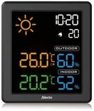 Alecto WS1000 Wetterstation (Innenger&auml;t (Display) Au&szlig;enger&auml;t (Sensor) USB-A...