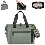 Kikkaboo Wickeltasche Maxi (1-tlg), Wickelunterlage, kleine Tasche,...