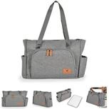 Cangaroo Wickeltasche Keily (1-tlg), Wickelunterlage, Vordertasche,...