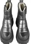 Buffalo Buffalo ASPEN PUFFER ZIP - VEGAN NYLON Winterstiefel grau 40 EU