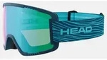 Head Skibrille CONTEX green petrol blau L