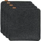 Miqio Sitzkissen 4 er Set Sitzkissen 4 Sitzauflage mit Antirutschnoppen 35 x 35...