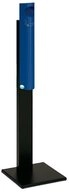 PROREGAL&reg; Aschenbecher Praktischer Wandascher Abstreifblech Standfu&szlig; 3,5L