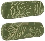 vidaXL Kissenbezug Kissenbezug 2 pcs HEERLEN Blattdesign &Oslash; 15 x 40 cm...