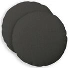 vidaXL Kissenbezug Kissenbezug 2 stk. HEERLEN Dunkelgrau &Oslash; 40 cm Stoff, (2...