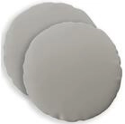 vidaXL Kissenbezug Kissenbezug 2 pcs HEERLEN Grau &Oslash; 50 cm Polyester, (2 St&uuml;ck)