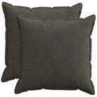 vidaXL Kissenbez&uuml;ge vidaXL Kissenbezug 2 stk. HOUTEN Anthrazit 55 x 55 cm Cord