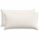 vidaXL Kissenbez&uuml;ge vidaXL Kissenbezug 2 stk. HOUTEN Creme 40 x 80 cm Cord