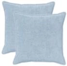 vidaXL Kissenbezug Kissenbezug 2 stk. HOUTEN Himmelblau 70 x 70 cm, (2 St&uuml;ck)