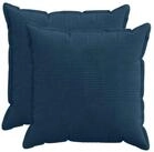 vidaXL Kissenbez&uuml;ge vidaXL Kissenbezug 2 stk. HOUTEN Marineblau 65 x 65 cm Cord