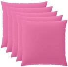 vidaXL Kissenbezug Kissenbezug 6 pcs HEERLEN Rosa 65 x 65 cm Polyester, (6...