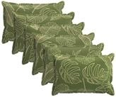 vidaXL Kissenbezug Kissenbezug 6 stk. HOUTEN Blattdesign 50 x 70 cm Polyester,...