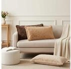 vidaXL Kissenbez&uuml;ge vidaXL Kissenbezug 6 stk. HOUTEN Taupe 40 x 80 cm Faux