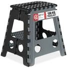 relaxdays Sitzhocker Klapphocker faltbar XL (1 St), B