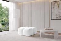 ALTDECOR Pouf Miko-Puf (Pouf Sitzsack-Hocker modularer 90x90x45), Indoor Poufs