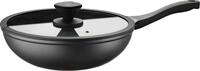 PINTINOX Wok Pro, Aluminium, 3-lagige Antihaftbeschichtung, &Oslash; 30 cm, inkl....