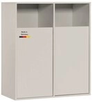 mokebo W&auml;scheschrank Der W&auml;scheh&uuml;ter (2-t&uuml;rig) Made in Germany,...