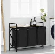 vidaXL W&auml;schekorb NA W&auml;schekorb W&auml;schesammler W&auml;schebox W&auml;schetrenner 3...