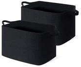 LuxusKollektion W&auml;schekorb W&auml;schekorb 63L faltbar Baumwolle Henkel Kleidung...