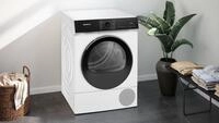 SIEMENS W&auml;rmepumpentrockner iQ500 WQ45N2B41, Selbstreinigender Kondensator