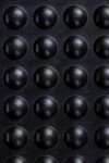 MILTEX Fu&szlig;matte Arbeitsplatzmatte Yoga Dome Oil Einzelmatte 90x120cm schwarz
